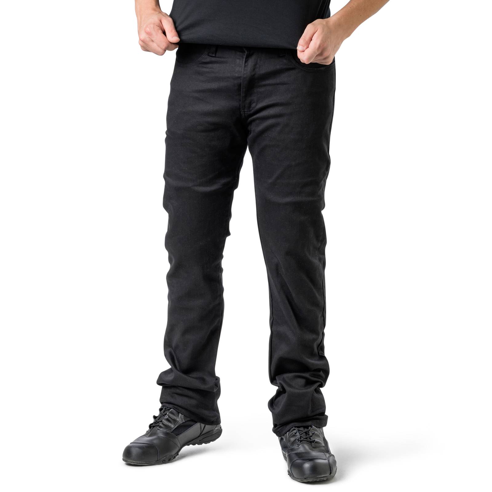 Draggin BLKGEN Men's Black Stretch Kevlar Jeans