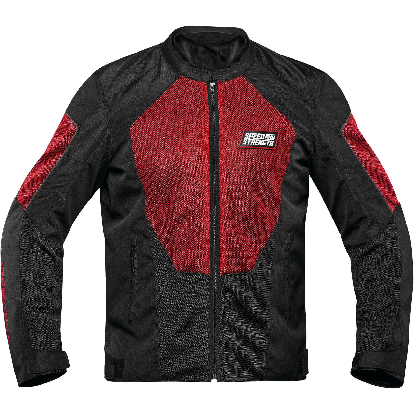 red mesh motorcycle jacket