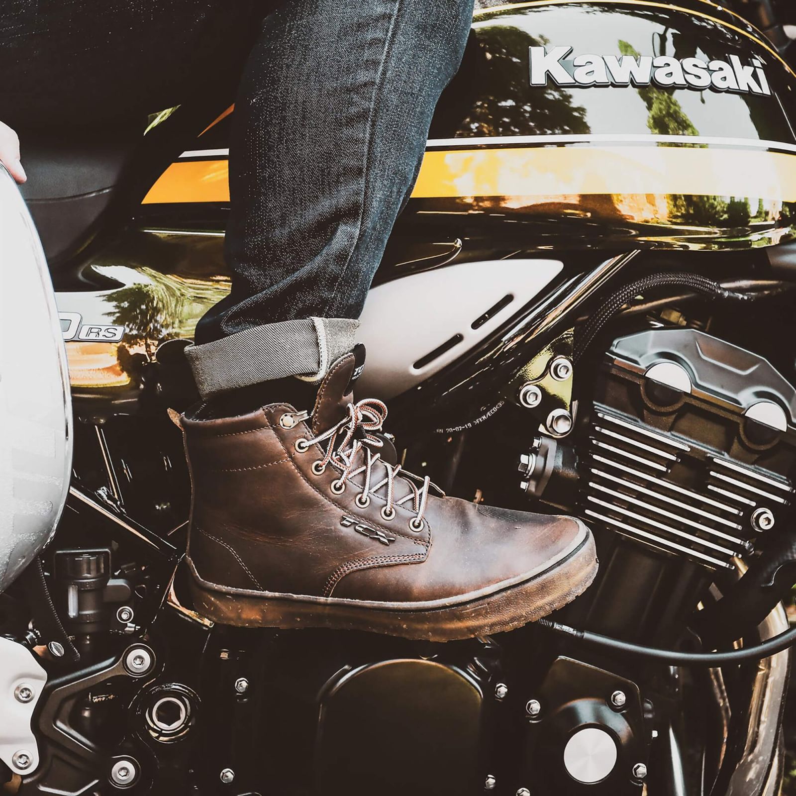 Kawasaki best sale riding shoes