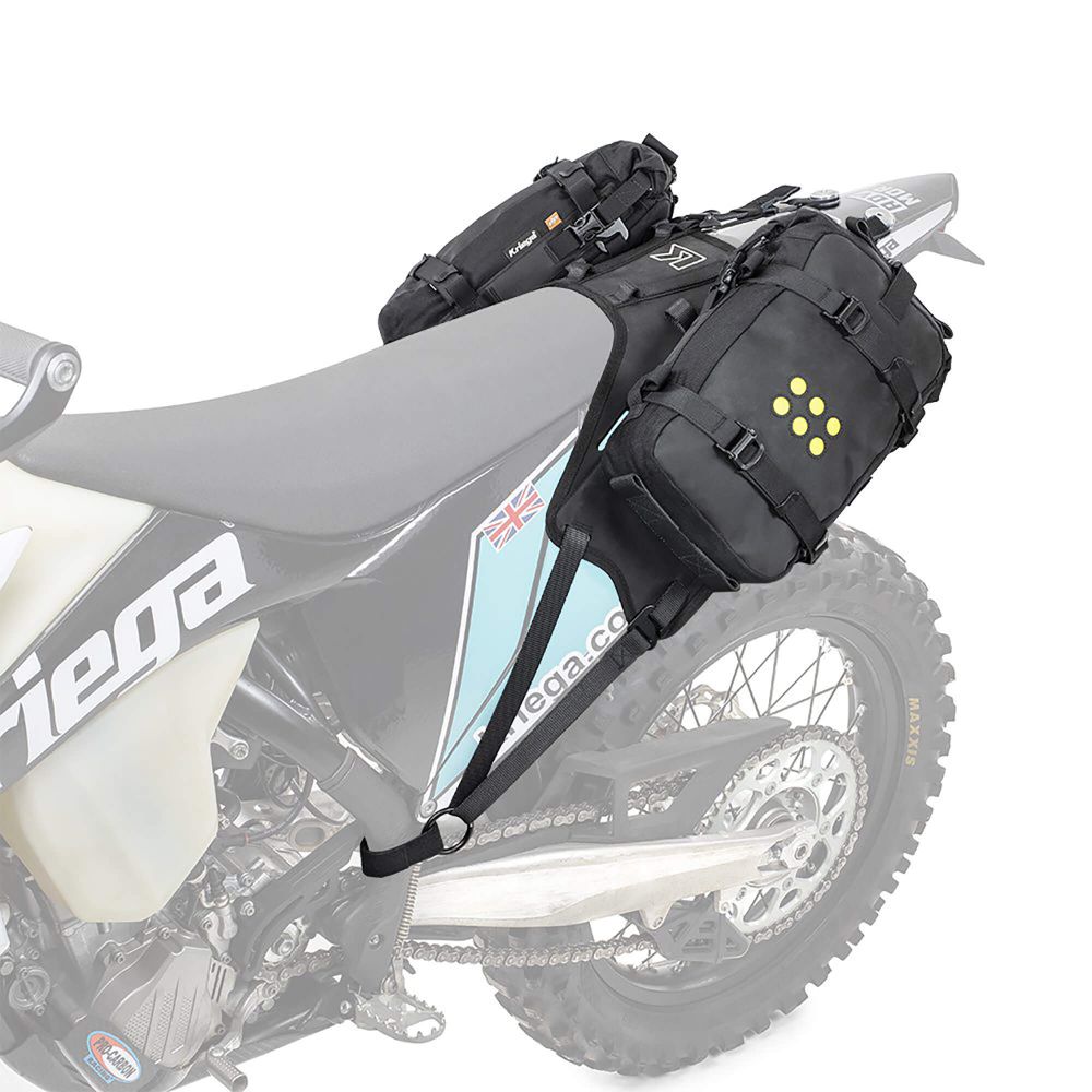 Kriega OS Dirtbike Base Mount - Soft Pannier Saddle For Dirt Bikes ...