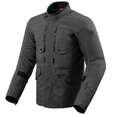 REVIT! Trench Gore-Tex Laminated Touring Motorcycle Jacket - Black