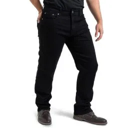 Resurgence Heritage Straight Leg AAA Motorcycle Jeans - Jet Black