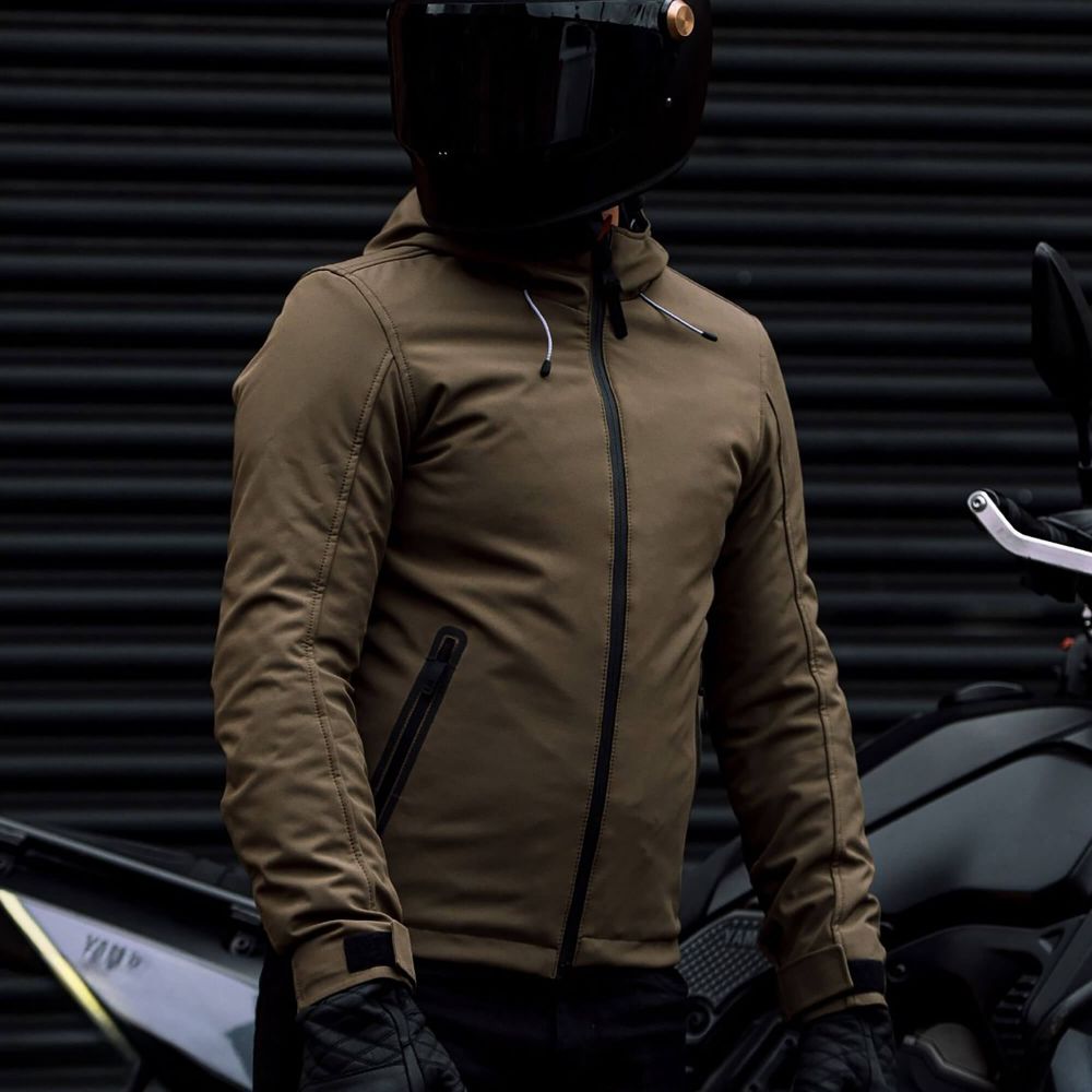 REVIT Traffic H2O Jacket | Hooded Softshell Motorcycle Jacket | Riders Line