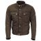 Merlin Perton Jacket - Olive - Cotec Wax Motorcycle Jacket