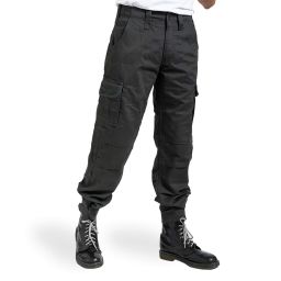 Resurgence Cargo Straight Leg Jeans - AAA Cargo Motorcycle Pants Grey