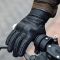 Merlin Catton III D3O WP Motorcycle Leather Gloves - Black