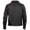 Merlin Kingsbury D3O Black AAA Leather Motorcycle Jacket With Collar