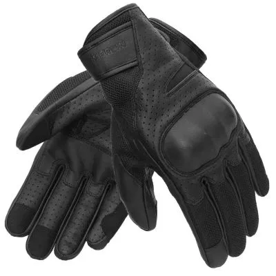 Merlin Griffin Urban D3O Summer Leather And Mesh Motorcycle Gloves