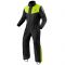 REVIT! Pacific 4 H2O One Piece Waterproof Rain Suit Motorcycle - Black / Neon Yellow