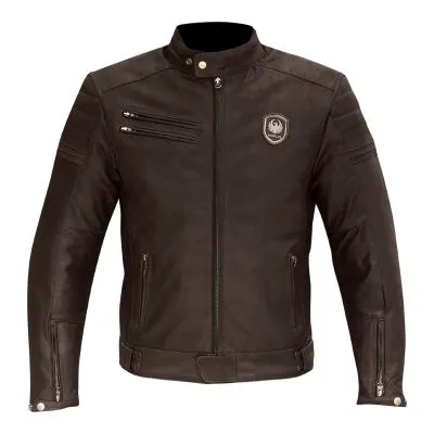 Merlin Alton Brown Leather Motorcycle Jacket - AA