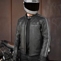 Black Pup Moto Dusk Leather Jacket