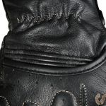 Speed and Strength Rust and Redemption Perforated Leather Summer Motorcycle Gloves With Short Cuff