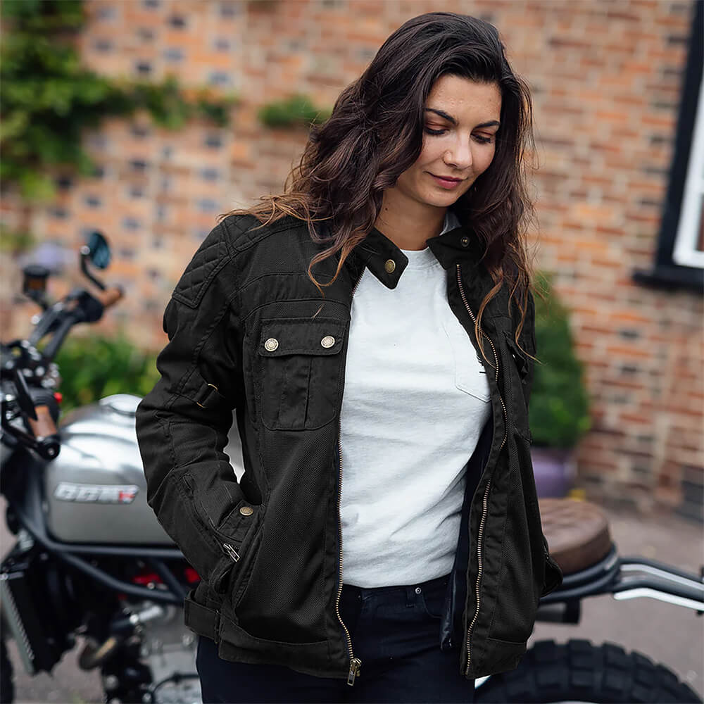 Merlin Ladies Shenstone Mesh Motorcycle Summer Jacket